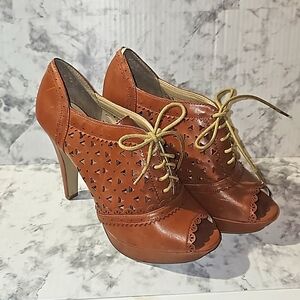 Lace up heels